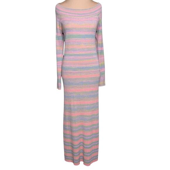 Daily Practice by Anthropologie Striped Sweater Midi Dress - Picture 3 of 7